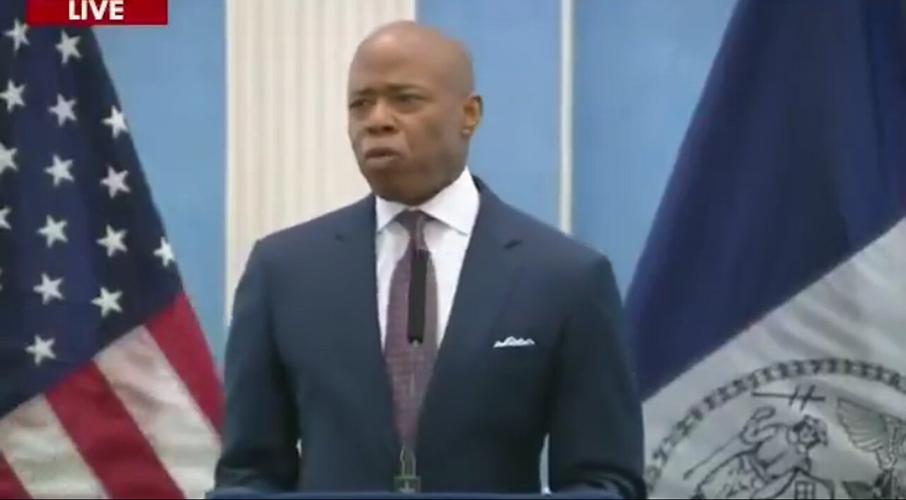 NYC Mayor Adams: "This is a biblical moment… All these Negroes who are asking me to step down