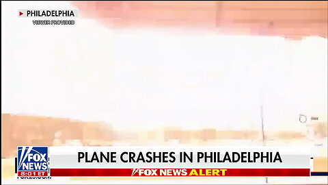 Ring Doorbell Camera Captures Fiery Plane Crash In Philadelphia