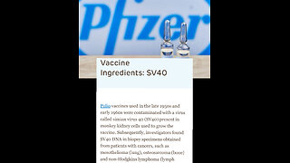 Pfizer’s Secret Carcinogen—What They Didn’t Want You to Know