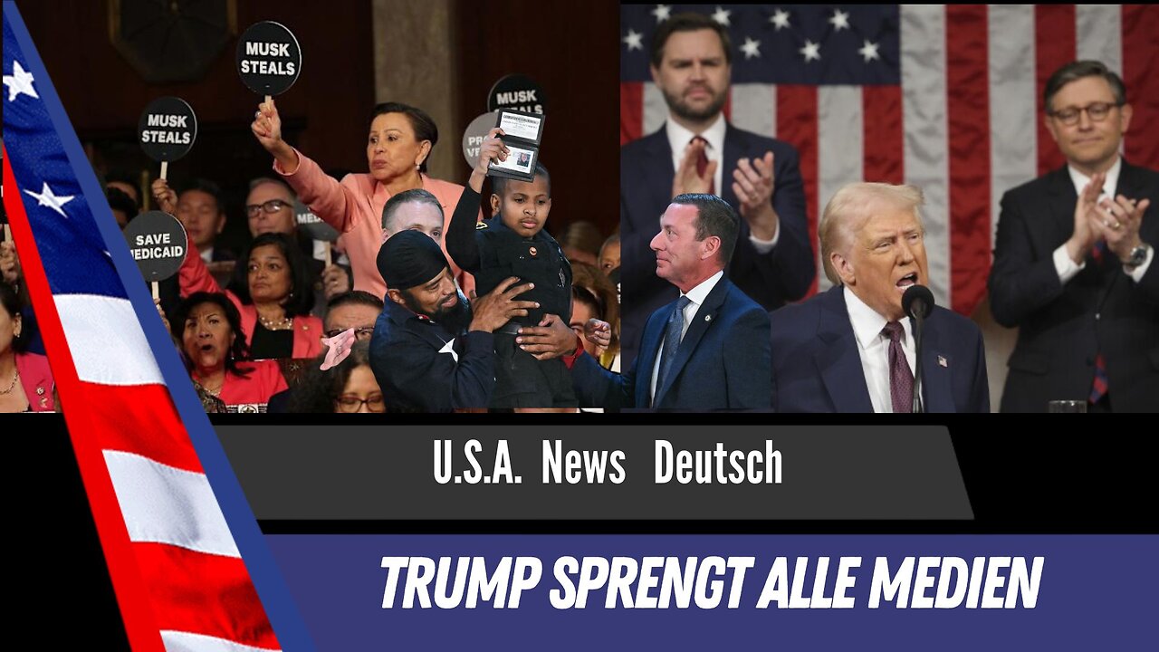 Trump Rede im Kongress: Die Rückkehr der amerikanischen Stärke und das Schweigen der Linken