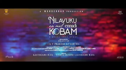 Kadhal Fail - Lyric Video _ Dhanush _ Pavish _ Anikha _ GV Prakash _NEEK(720P_HD)