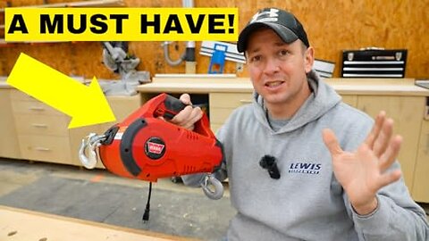 This Winch Is A LIFE SAVER!!! - electric winch lift Review | Check Description 👇