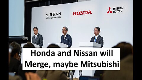 Honda and Nissan officially announce plans to merge
