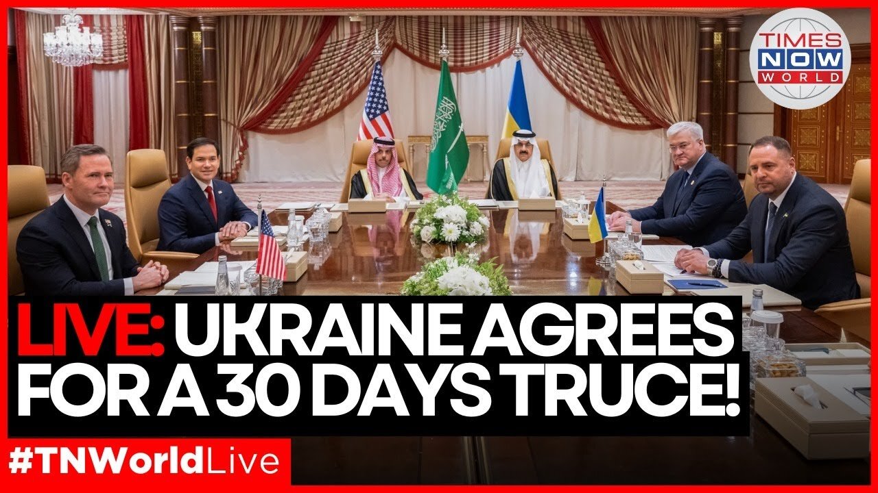 LIVE| Rubio’s SHOCKING Statement—Ukraine Agrees to 30-dayCeasefire, But Russia Holds the Key!