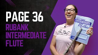 Page 36 Rubank Intermediate Method Flute Tutorial