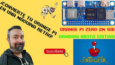 🕹️ Transforma tu Orange Pi Zero 2W en un centro RETRO GAMING con Retropie🎮🔥