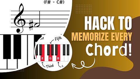 🎹 The Secret to Memorizing EVERY Piano Chord in Minutes! (No Theory Needed!) 🤯🎶