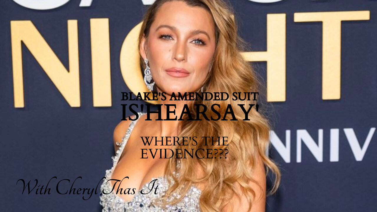 Blake Lively's BOMBSHELL Legal Filing