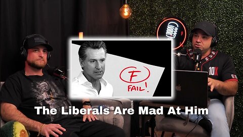 The Liberals Hate Gavin Newsom After the Charlie Kirk Interview. Here's why..