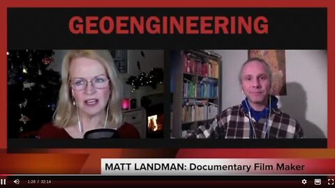 Interview with Documentary Producer Matt Landman on Geo-engineering - Dec 27 2024