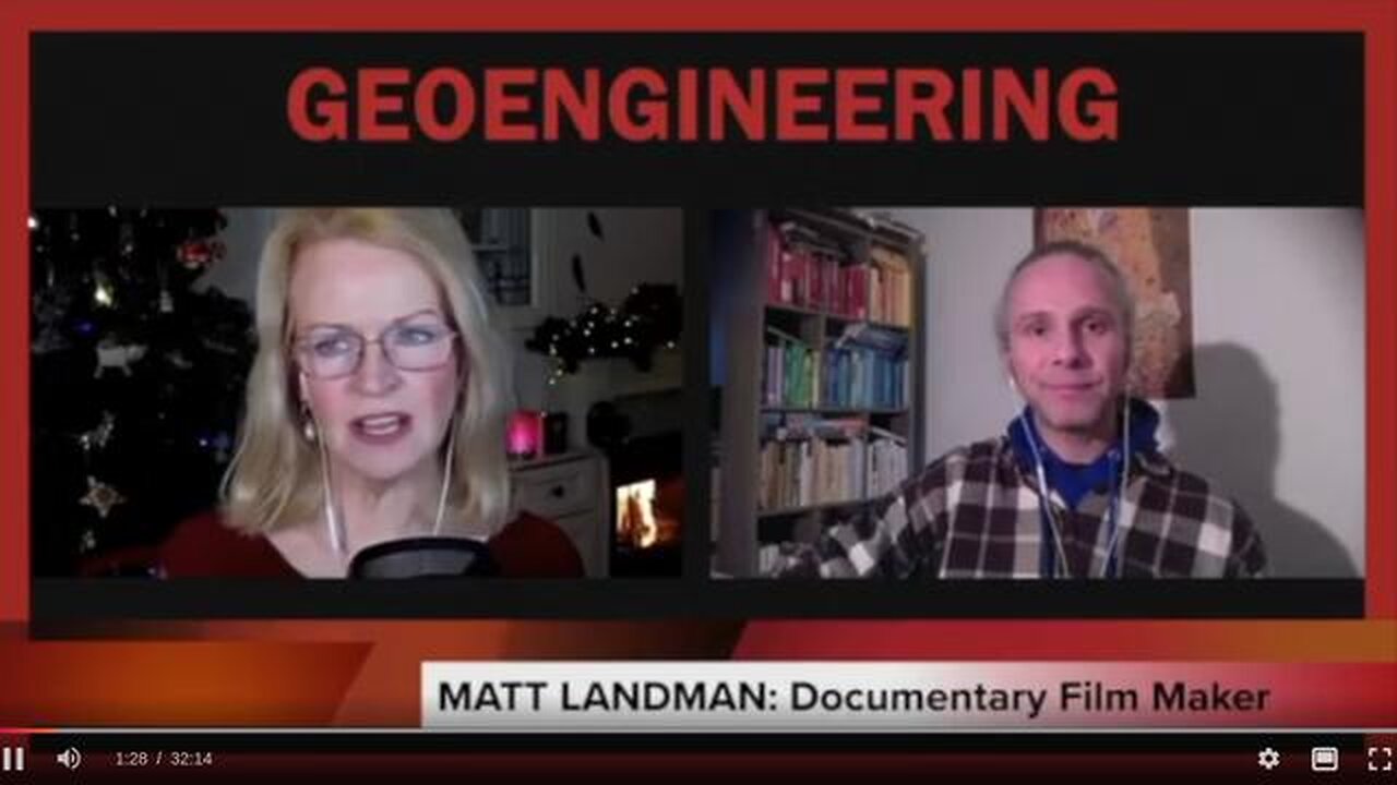 Interview with Documentary Producer Matt Landman on Geo-engineering - Dec 27 2024