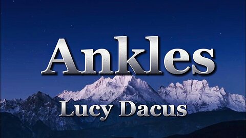 Lucy Dacus - Ankles (lyrics)