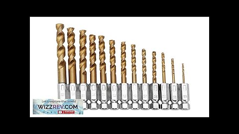 Drillpro DB-T2 13pcs 1.5-6.5mm HSS Titanium Coated 1/4 Inch Hex Shank Twist Review