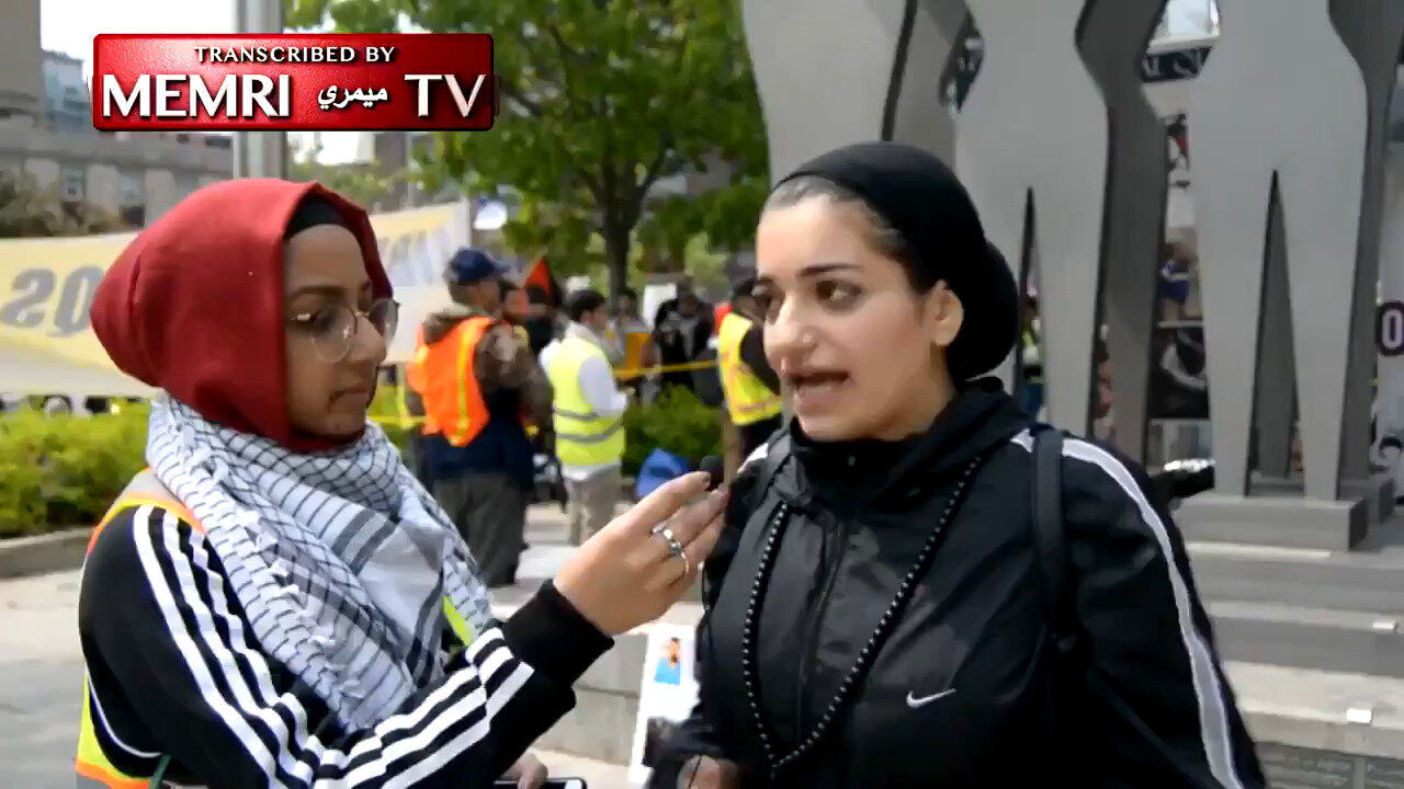 Pro-Palestinian Muslim Woman Says Canada Is A White Supremacist, Colonial Project Just Like Israel