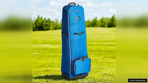 VEVOR Golf Club Travel Bag Golf Luggage Case Cover with Wheels 1200D Review