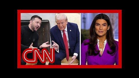 Most Controversial Topic What Kaitlan Collins saw during fiery Trump-Zelensky argument