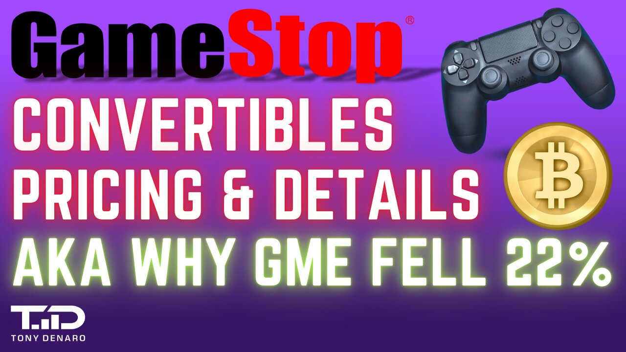 GME Bond Pricing, Bond Call & Put Features Explained on Gamestop Convertible Notes