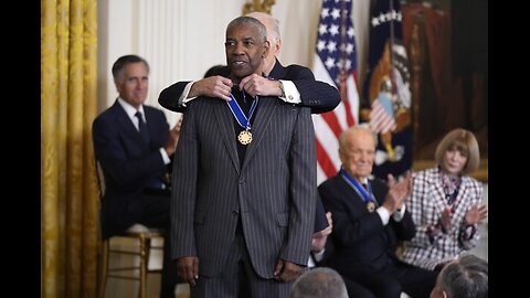 Hillary Clinton, George Soros and Denzel Washington received the highest US civilian honor