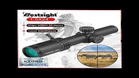 Bestsight 1-5x24 Hunting Rifle Scope Optical Sight Airsoft Air Hunting Compact Scope Review