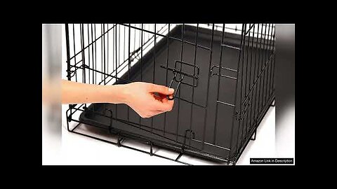 Carlson Pet Products SECURE AND FOLDABLE Single Door Metal Dog Crate Small Review