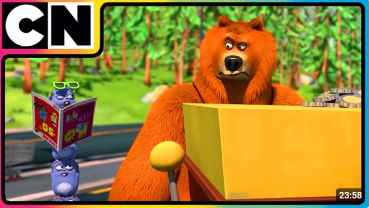 Grizzy and The Lemmings'🐻| Crazy Pranks Unleashed! 😝| Compilation 🤩| Bear Cartoon |