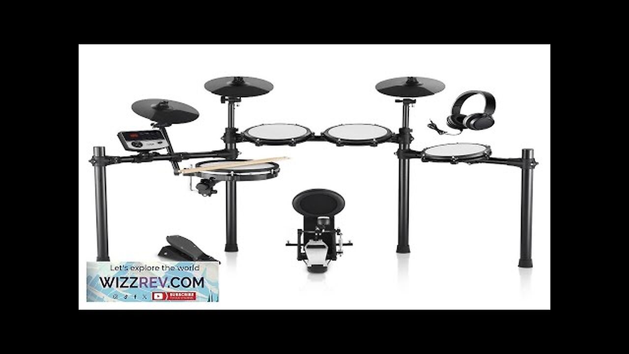 VEVOR Electric Drum Set Electronic Drum Kit 480 Sounds for Beginners Review