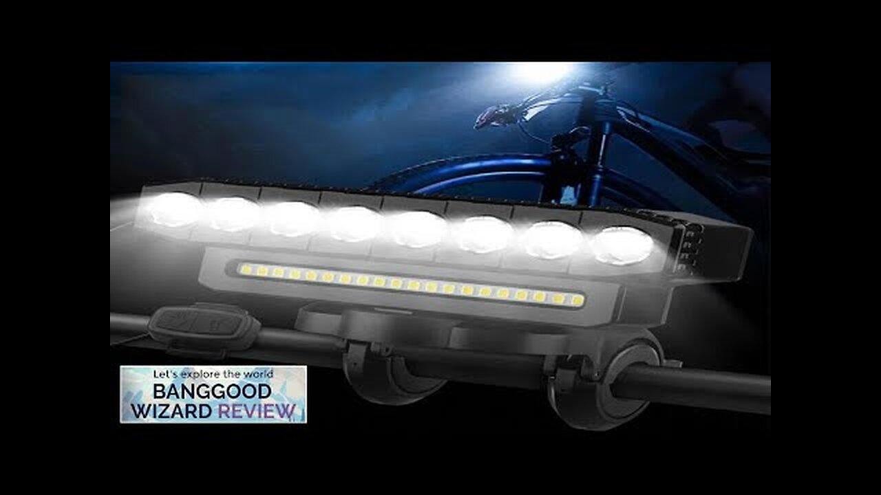 Cansses 3 in 1 4000mAh Battery Bike Headlight 6 Light Modes USB Review