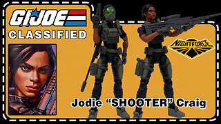 Jodie "Shooter" Craig - Night Force - G.I. Joe Classified 90 - Unboxing & Review