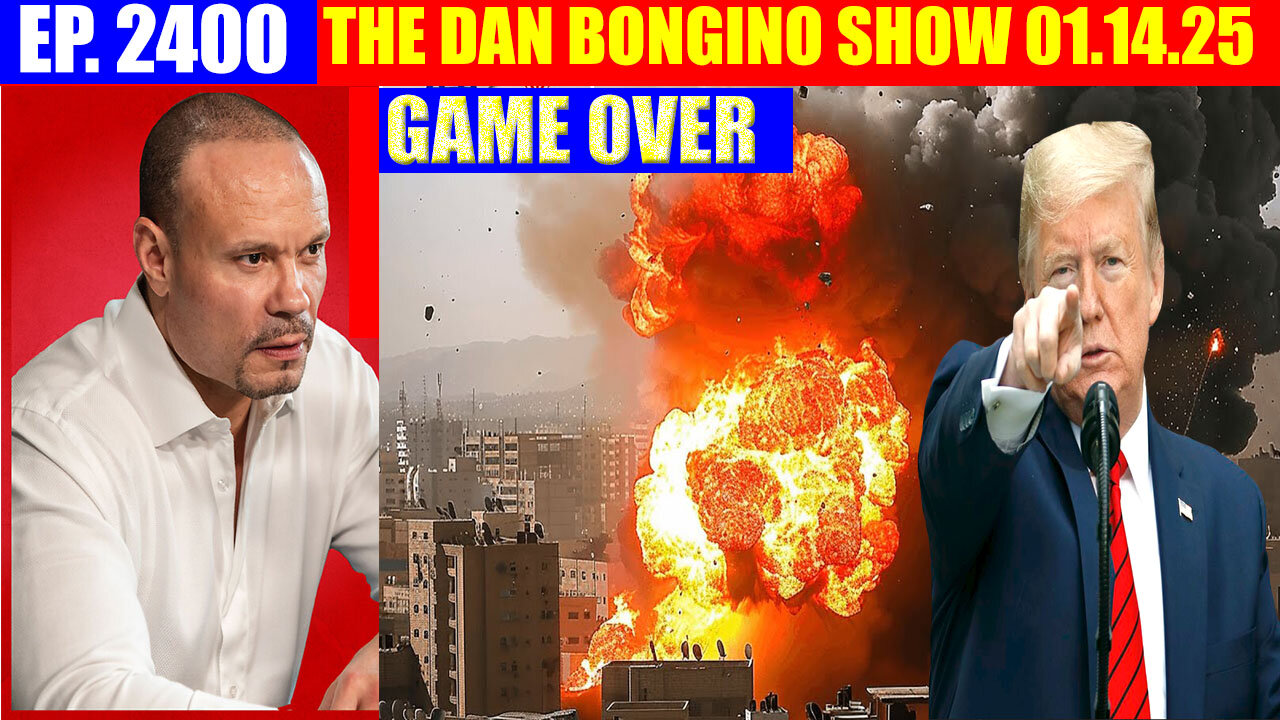 The Dan Bongino Show 01.14.2025 🔥 Will Trump's Inauguration Be Safe 🔥 AND WE KNOW 🔥 PHIL GODLEWSKI