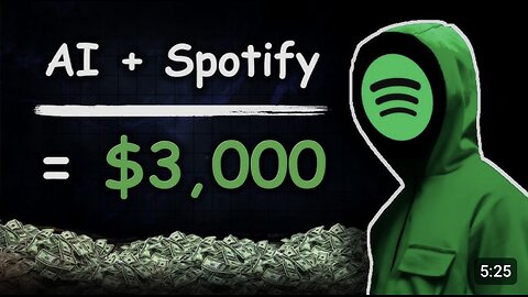 This is how I made $3,168 by uploading Al Music to Spotify! (My Experience)