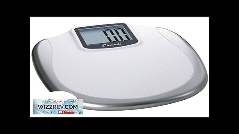 Escali Extra Large Display Digital Bathroom Scale for Body Weight with Easy-to-Read Review