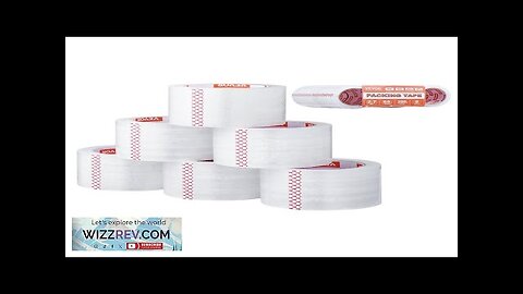 Clear Packing Tape 6 Rolls 65 Yards Heavy Duty Clear Packing Tapes Review