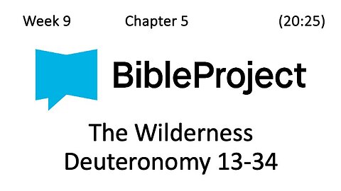 2025-03-12 Bible in a Year - Week 9 - Deuteronomy 13-34