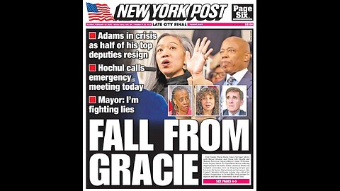 BREAKING: Liberal NY governor considers removing Eric Adams for working with Trump