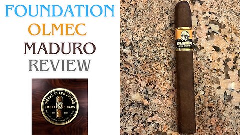 Foundation Olmec Maduro Cigar Review – A Rich and Flavorful Maduro Experience