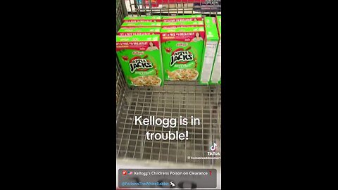 🚨🇺🇸 Kellogg's Childrens Poison on Clearance❓