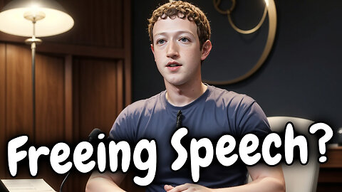 Mark Zuckerberg is ENDING censorship on Facebook