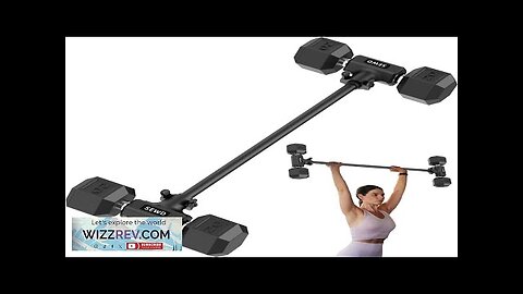 Dumbbell Converter by SEWD – Turn Dumbbells into Barbell Set – Adjustable Review