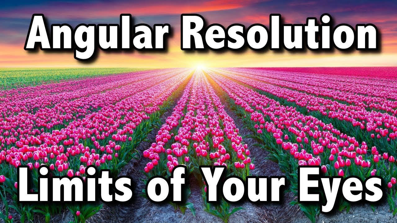 Angular Resolution Limits of Your Eyes