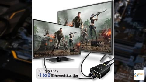 Pushua Gigabit Ethernet Splitter
