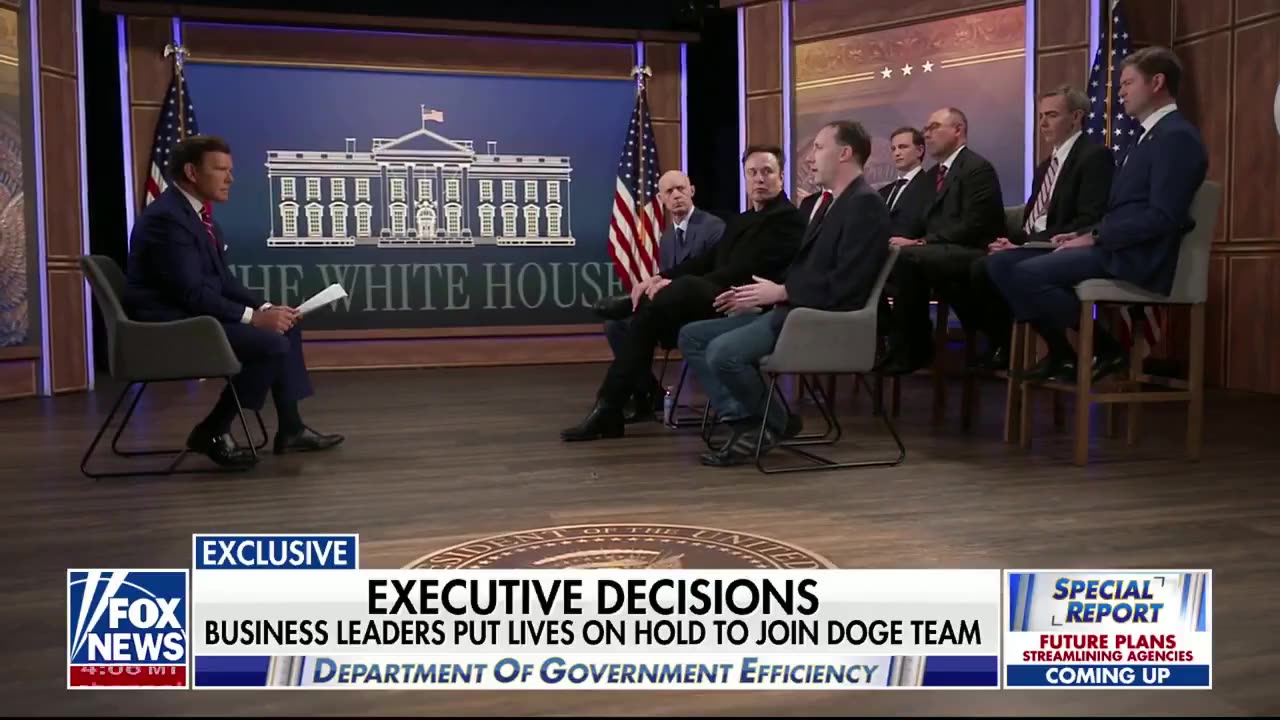 Bret Baier Interview with DOGE