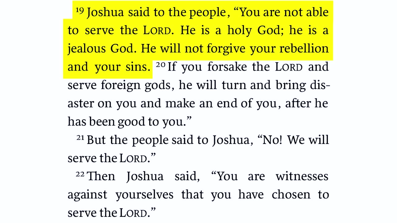 The Discovery of Joshua's Great Witness Stone at Shechem.