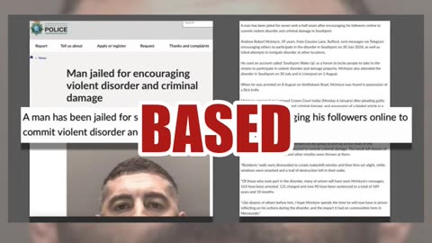 Fact Check: UK Taxi Driver NOT Sentenced To 7 Years Because Of Social Media Posts -- Other Offenses