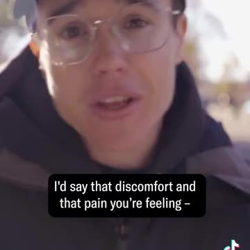 Transgender Hollywood actress Elliot Page claims cutting off her breasts has led to ‘Happiness.’