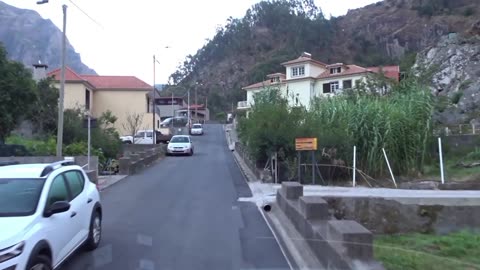 Madeira, Portugal -- bus travel from Funchal to Curral das Freiras