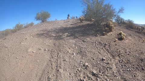 Riding Alamo Lake area 2