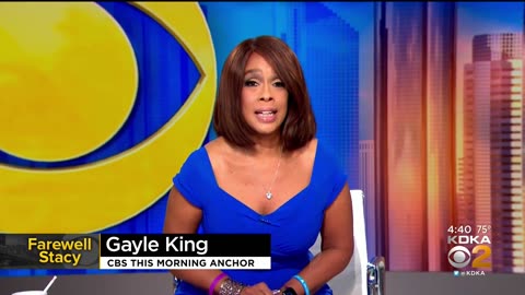 CBS This Morning Anchor Gayle King Sends Special Goodbye For KDKA's Stacy Smith