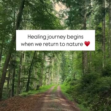 Healing Begins When We Return to Nature 🍃✨