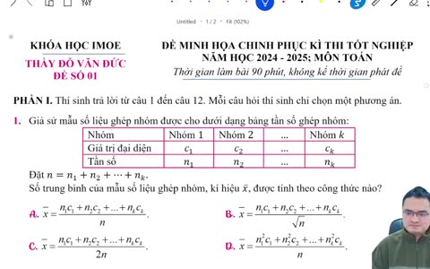 OB1 Đề thực chiến luyện đề số 1