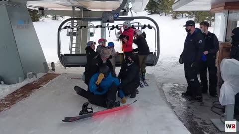 Blue Mountain Resort 🇨🇦 owner @alterramtnco security guards assaulted a man with a exemption